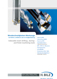 G4 catalogo H.Bilz foratura