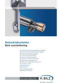 G4 catalogo H.Bilz utensili fissaggio meccanico e retro-lamatori