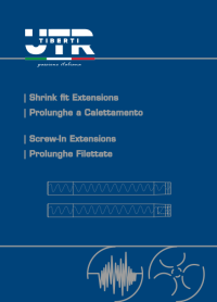UTR copertina catalogo prolunghe a calettamento e filettate